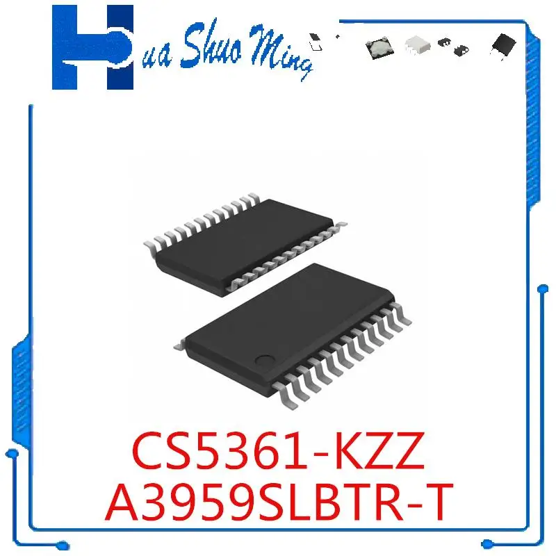 

2Pcs/Lot A3959SLBTR-T A3959SLBT A3959 CS5361-KZZ CS5361-KZZR TSSOP24