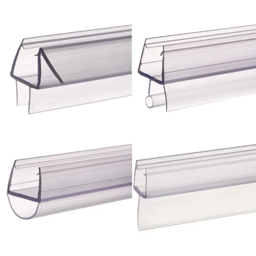 4-12mm Household Rubber Sealing Strips Glass Door Weatherstrip Bathroom Screen Hardware Window Seal Sealing Strips Water Baffle door seal strip sealing strip tape window seal strip sealing tape sealing strip rubber seal strip rubber door weatherstripping door weatherstripping door draft stopper silicone seal strip