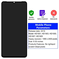 New AMOLED For One Plus 7T LCD Display Touch Screen Digitizer For OnePlus 7T LCD HD1901 1903 1900 Assembly Replacement Parts - Image 2