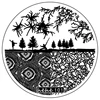 Chinese Style Architecture Stamping Plates Cloud Nail Stamp Stencil Templates Written Word Image Bamboo Nail Art Plates Mountain 2