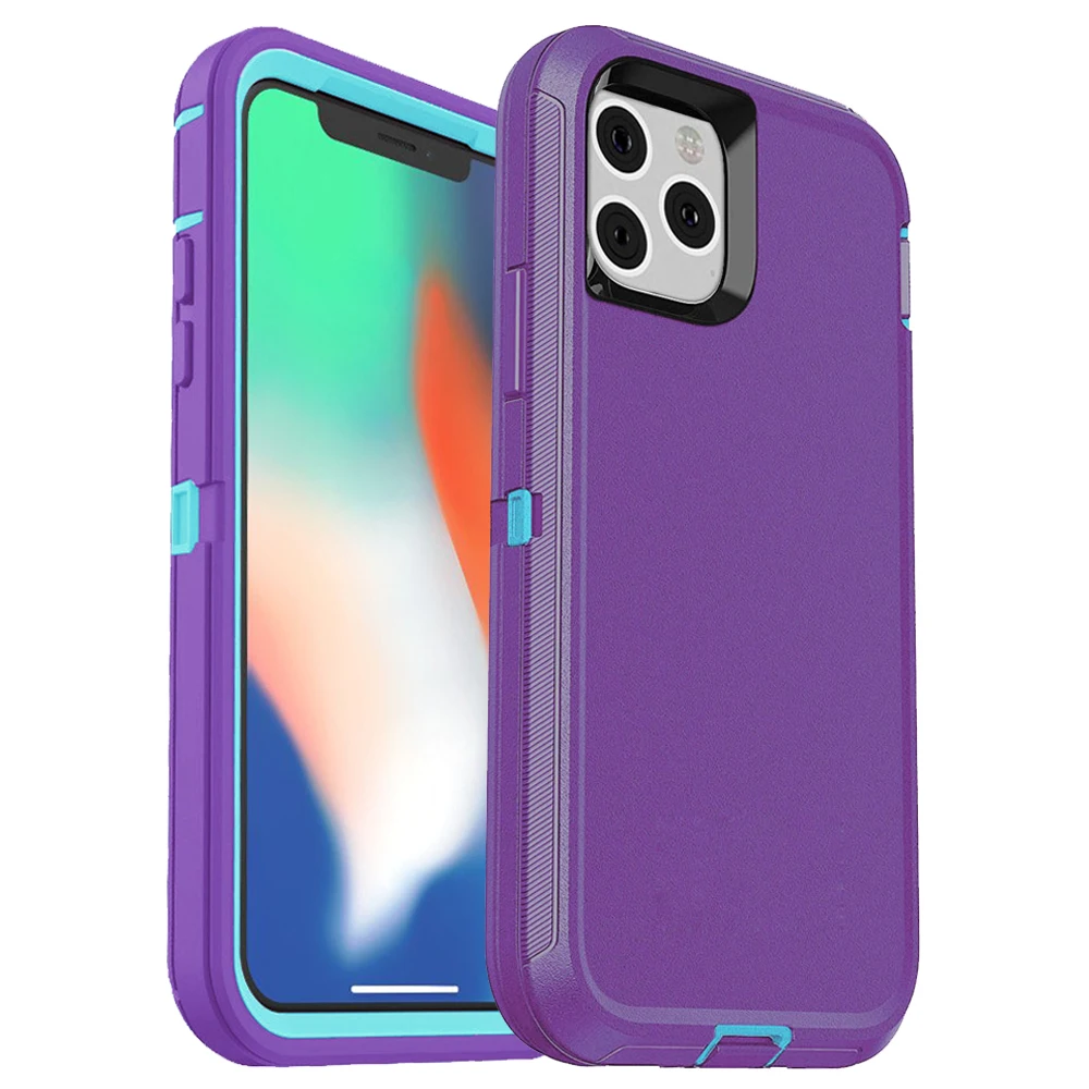 Triple Protection Shockproof & Heavy Duty Case with Belt Clip
