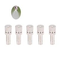 6mm Low Pressure Fine Atomization Nozzles 0.15~0.8mm Brass Misting Sprayers Irrigation Disinfection Cooling Fog Nozzles 1