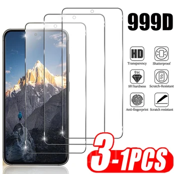 Confezione da 1-3 Galaxy S23 S22 S21 proteggi schermo in vetro temperato 9H 3D curvo HD pellicola in vetro trasparente per Samsung Galaxy S23 S22 S20 5G