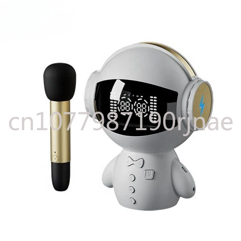 

Robot Smart Mobile Phone Speaker M100 BT 4.2 Portable Power 3000mA Alarm Clock FM Radio