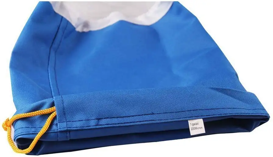1-Gallon 5-Gallon Herbal Ice Bubble Hash Bag Essence Extractor Kit Filtration Bags/Set Free Pressing Screen Storage Bag herbal essence extractor