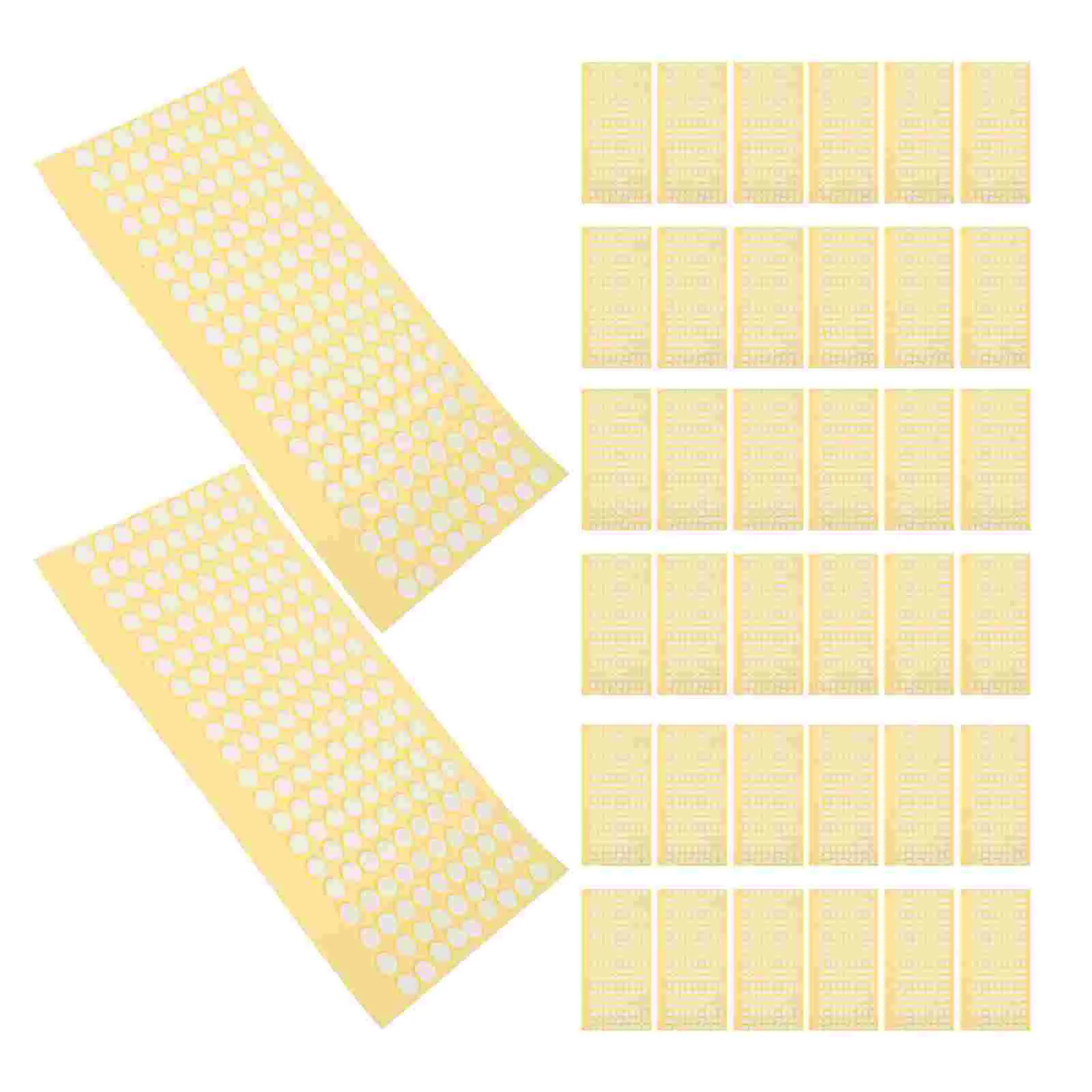 

1000 шт. круглые наклейки прозрачные клейкие фиксаторы двусторонняя акриловая точечная лента Белая