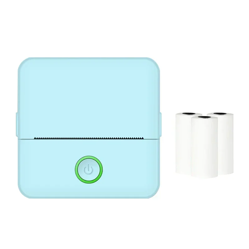 GlowMartPopular Mini Portable Printer Pocket Wireless Smart Inkles Photo Printing With Type-C Charging Handheld Printer