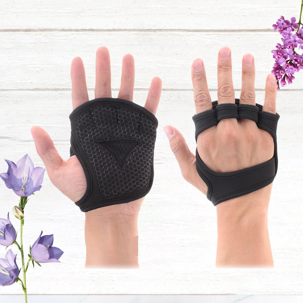 

Ventilated Weight Lifting Gloves For Working Out Fitness Cross Training Gloves For Working Out Non-Slip Palm Sleeve Great for