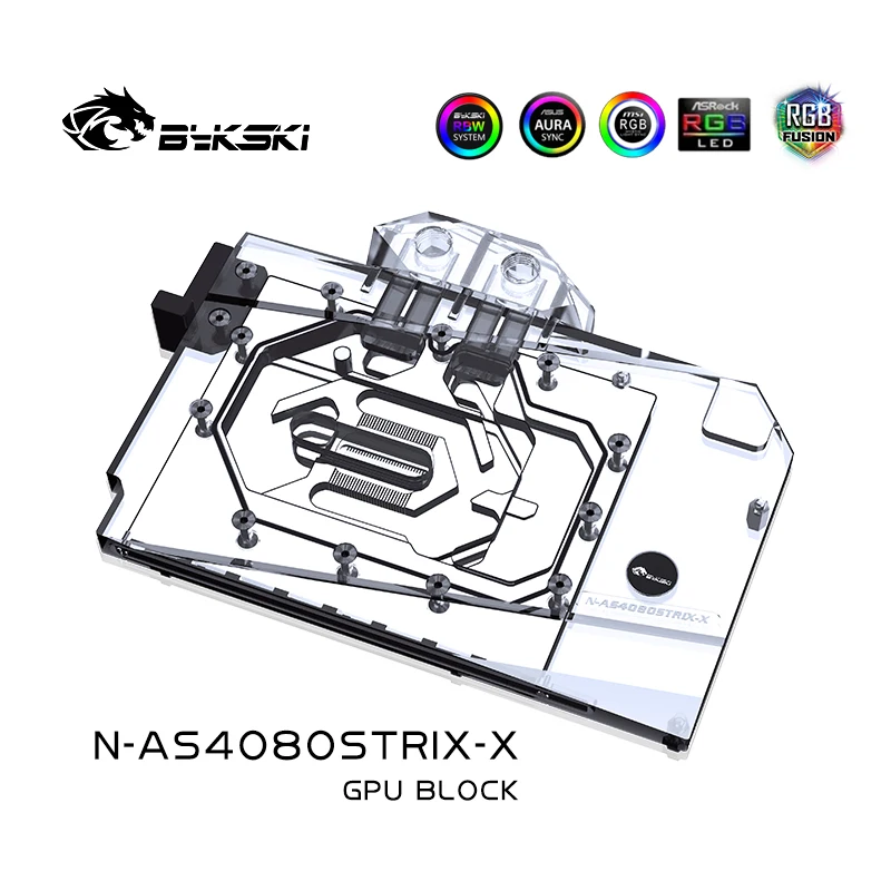 グラフィックボード・グラボ・ビデオカード N-AS4090STRIX-X Bykski Water Block グラフィックボード・グラボ・ビデオカード N-AS4090STRIX-X Bykski