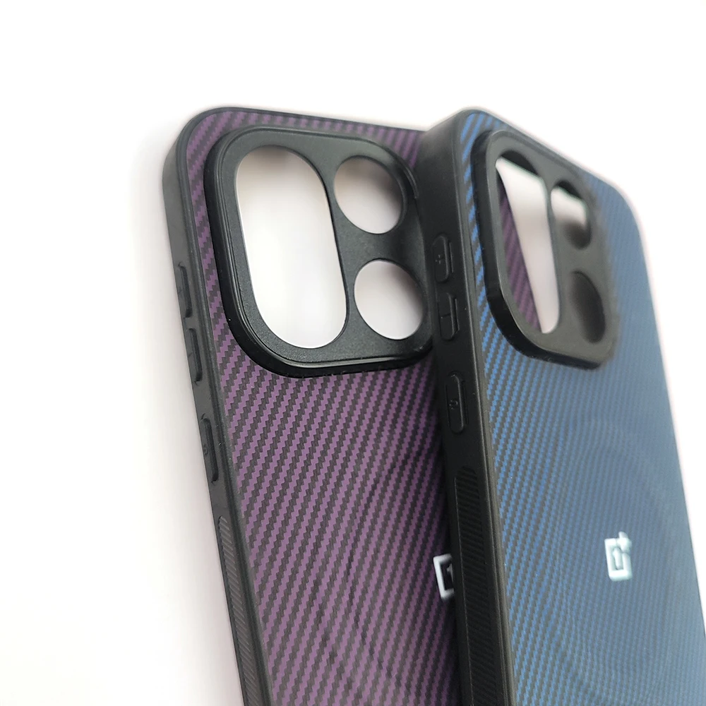 Carbon Fiber Texture Magnetic Wireless Charging Phone Case