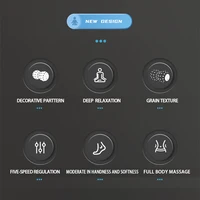 Rechargeable 5 Gears Vibrating Massage Ball Portable Peanut Massager Vibrating Foam Roller For Fitness Mobility Yoga Relaxation - Image 2