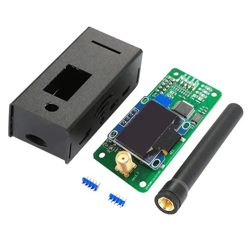 【공개】2X 버전 1.7 MMDVM 심플렉스 핫스팟 UHF VHF 안테나 +OLED+케이스 지원 라즈베리 파이 핫스팟용 P25 DMR YSF