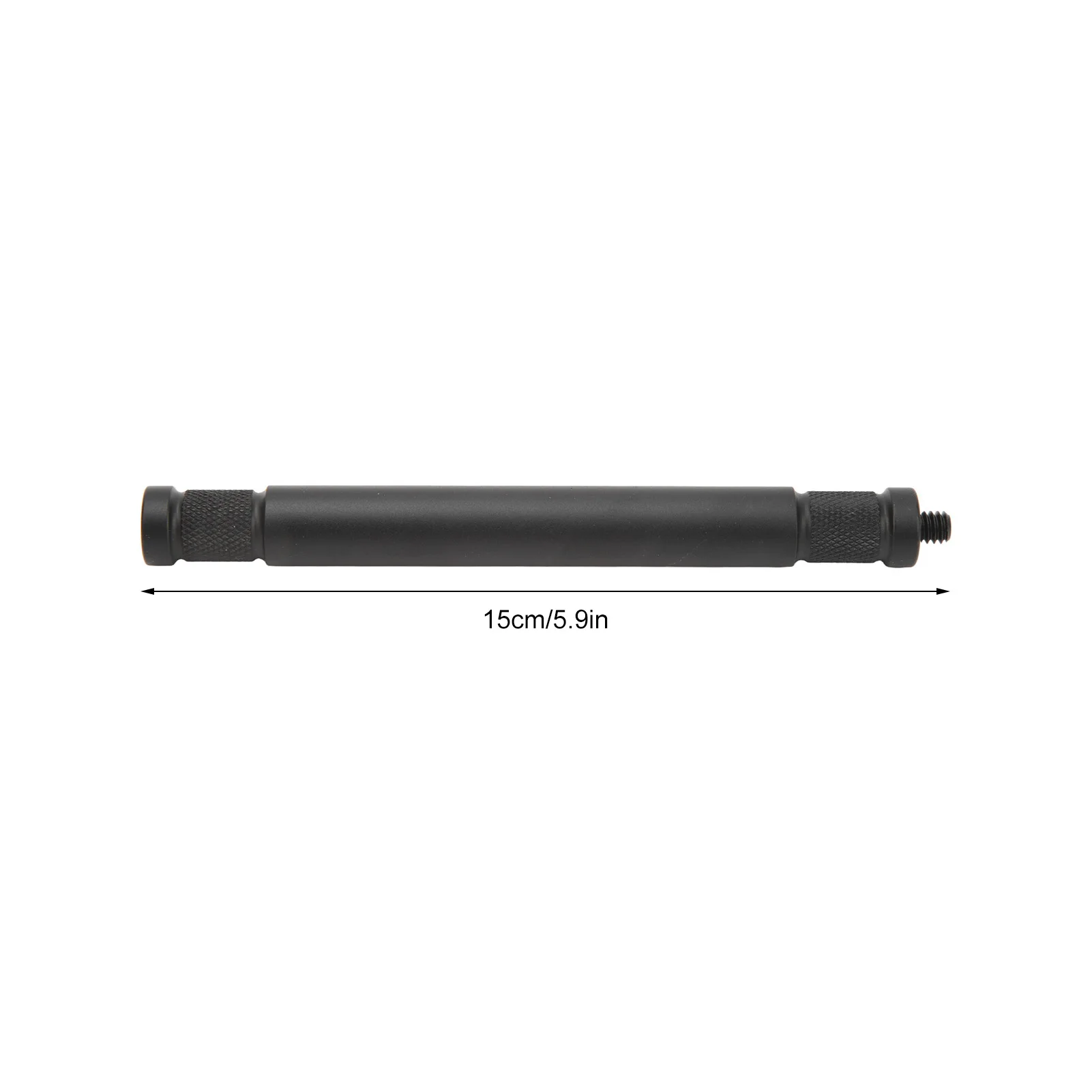 Selfie Stick Extension Pole 15cm Total Length 1/4 Inch Thread Comfortable Feel Tripod Extension Rod for SLR Cameras camera tripod camera tripod mount adapter