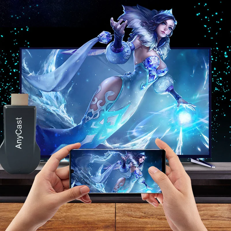 M2 Plus 4k TV Stick Wifi Display Miracast Airplay Mirror Screen HDMI-compatible Android IOS PC eudemo |