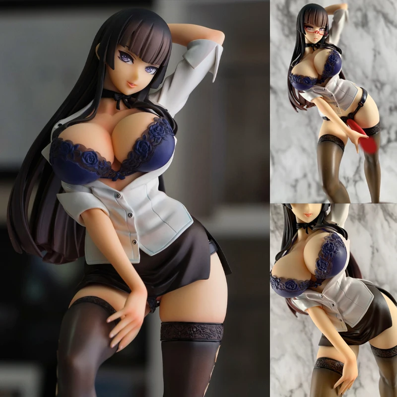 

26cm Skytube Alphamax Ayame illustration by Ban 1/6 Japanese Anime Sexy girl PVC Action Figure Adult Collection Model Toys Gifts