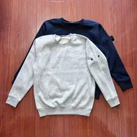 Sweat-shirt à capuche col rond pour homme, style marque de luxe italienne, avec 3 étiquettes, motif boussole 26, en molleton de coton, collection automne 4