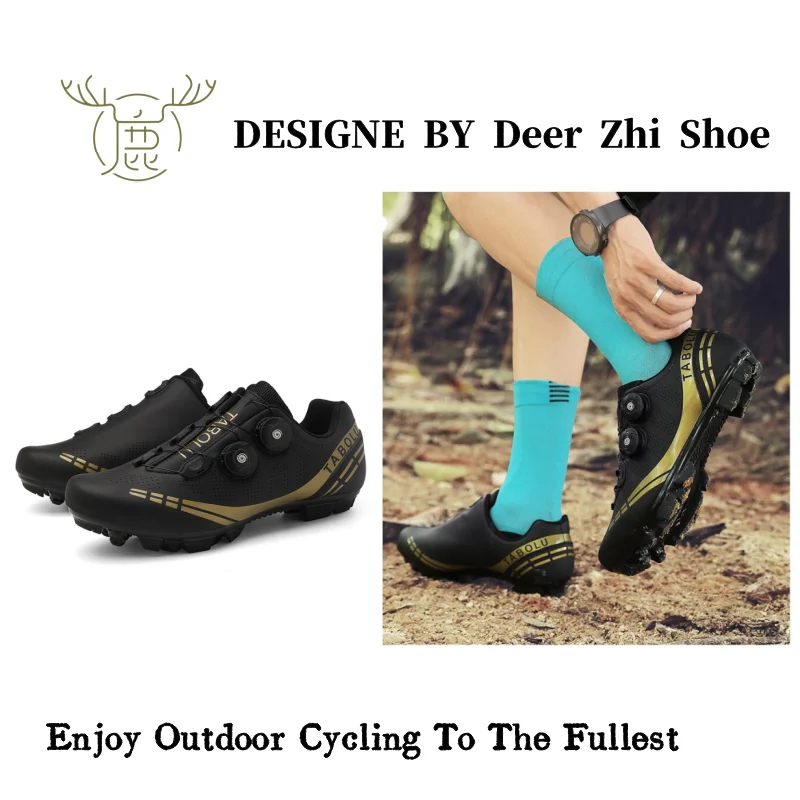 Men's Mountain Bike Cycling Shoes Breathable Cycling Sports Shoes Unisex Road Bike For Shimano (SPD) Pedals