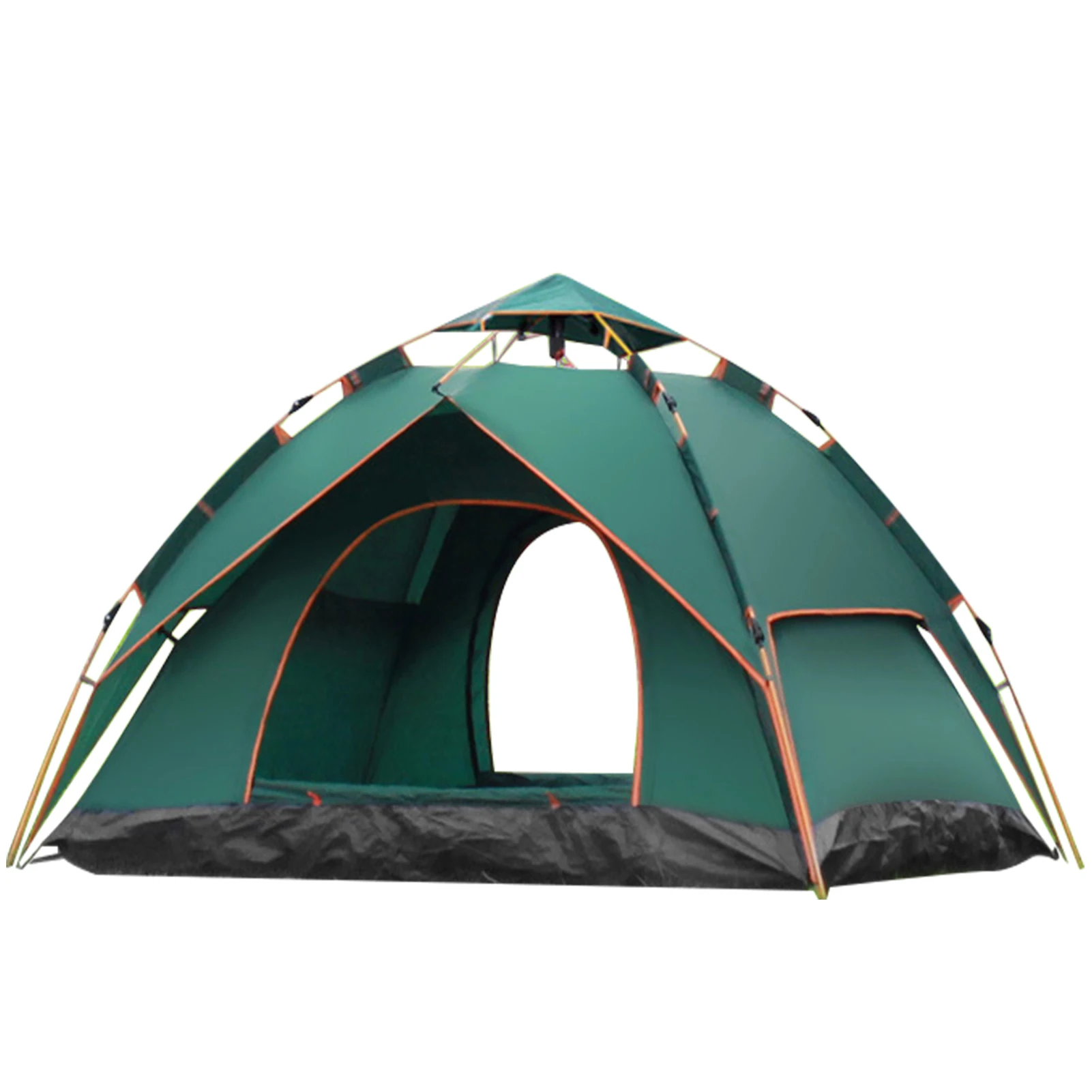 

Instant Pop Up Tent for 3-4 Person Automatic Camping Tent Dome Tent Double Layer Waterproof Family Tent for Hiking Backpacking