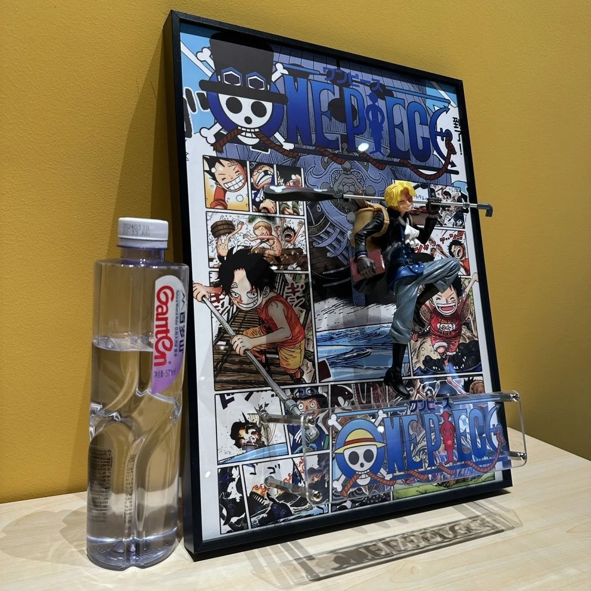 One Piece Luffy 3D Anime Figure Poster Metal Frame | LightboxAnime.com