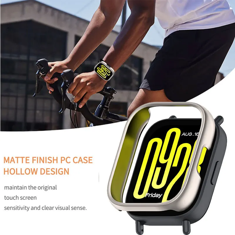 Enhanced Protective Cover for Smartwatch Screen - Durable Shell and Bumper Guard for Wearable Devices