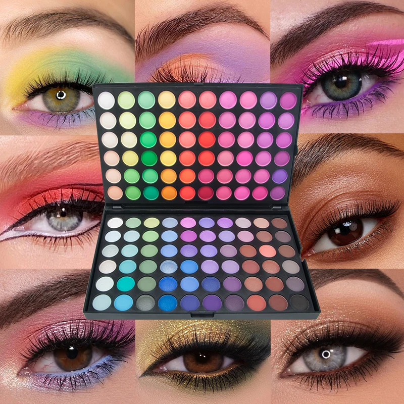 120 Color Eyeshadow Palette Glitter Matte Shimmer Finishes Eye shadow Palette Colorful High Pigment Eyes Makeup Palette for Part 2 120 Color Eyeshadow Palette Glitter Matte Shimmer Finishes Eye shadow Palette Colorful High Pigment Eyes Makeup Palette for Part 2