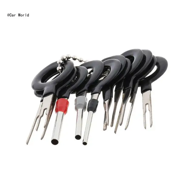 6XDB Removal Tools Wiring Crimp Connector Pin Extractor Puller Terminal Ejector Tool 3