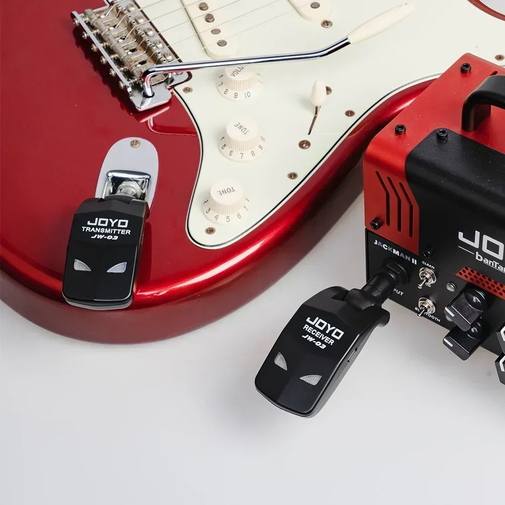 Guitar Wireless Transmission System 2.4GHz 4 Channels Wireless Guitar Transmitter and Receiver Multi-Set Combination Part