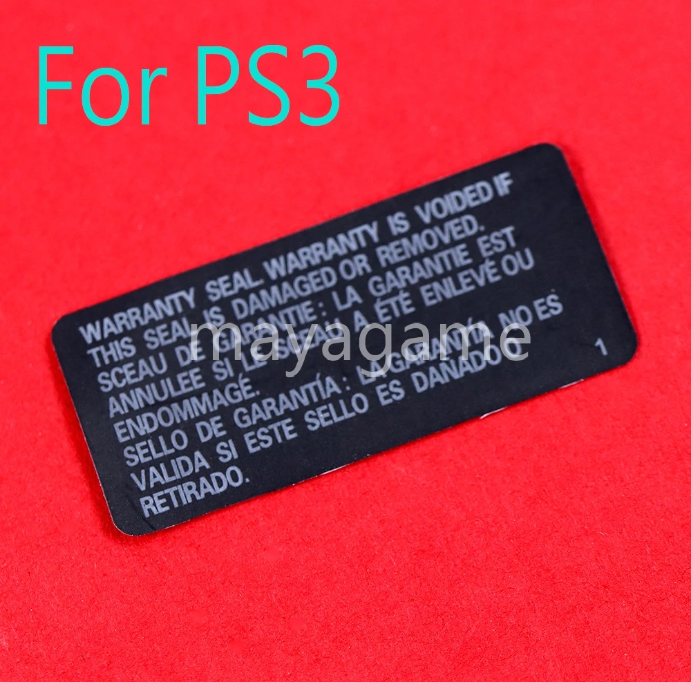10 Pz Per Ps3 Console Etichetta Alloggiamento Shell Host Sticker Seals