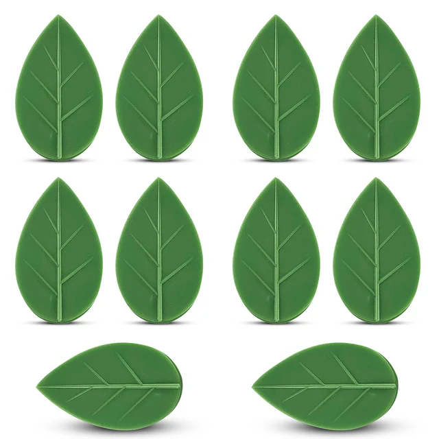 10 Darab Növényi Bilincsek Levél Alakú Fali Hegymászó Lámpatest Tartozók Tartozékok - Image 2