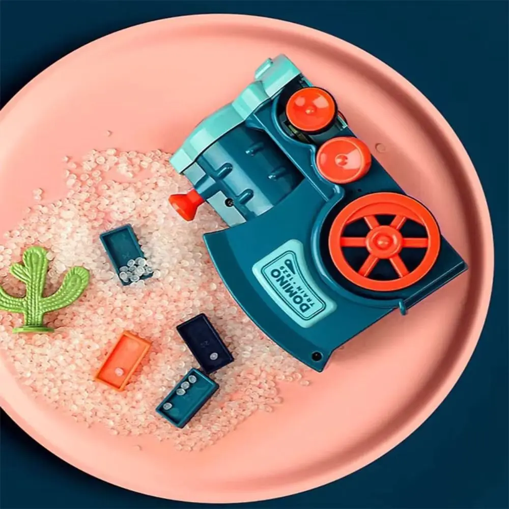 Sound Light Intelligent Children DIY Educational Automatic Laying Automatic Launch Small Train Puzzle Blocks