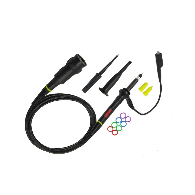 60MHz Oscilloscope Probe Kit 1X 10X Mayitr High-Accuracy Oscilloscope Multimeter Tester Leads Accessories for ZT703S oscilloscope probe