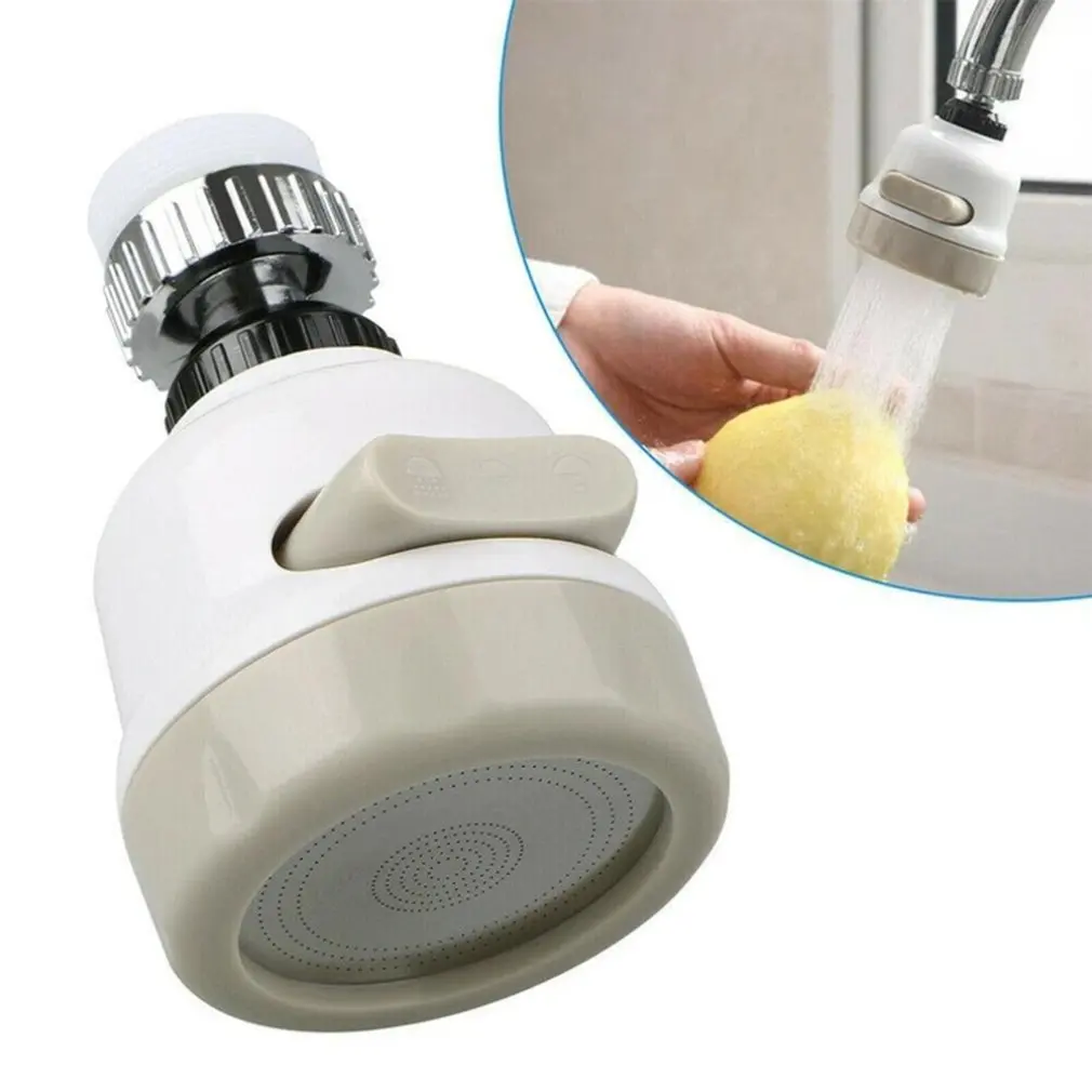 Faucet Boost Three Speed Adjustment Splash Proof Nozzle Household Tap