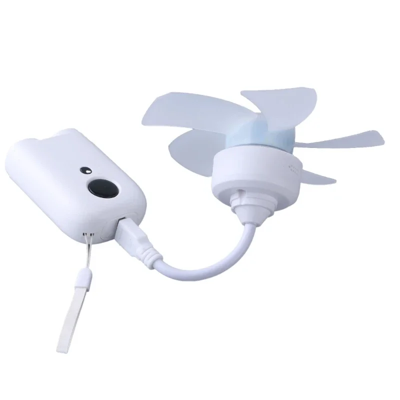 소형 USB 팬 5V 5W 조용한 USB 냉각팬(노트북, 데스크탑 및 보조베터리용으로 조절 가능한 5블레이드 포함)