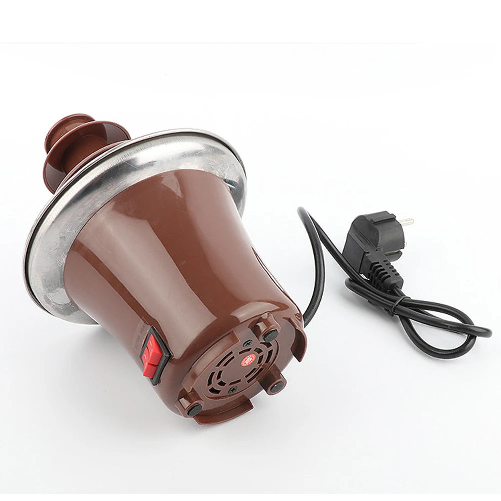 Creative Chocolate Fountain Fondue Waterfall Hotpot Machine Wedding Heating Melts for Household Party Christmas