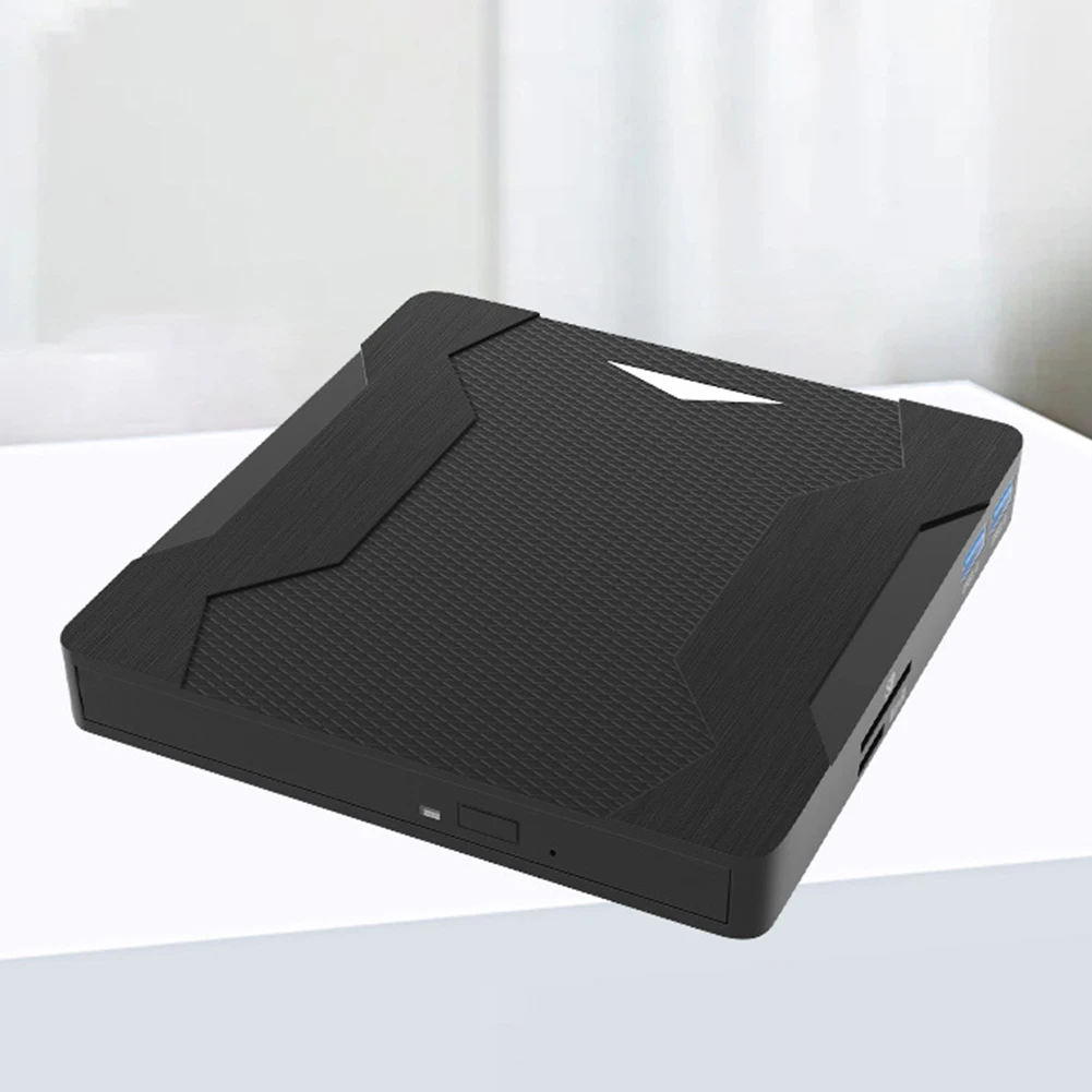 휴대용 외장 드라이브 PC 데스크탑용, USB 3.0 TF SD DVD ROM, 리라이터 드라이버, 무료 CD-RW 버너, 플러그 앤 플레이 모바일 CD-ROM 드라이브