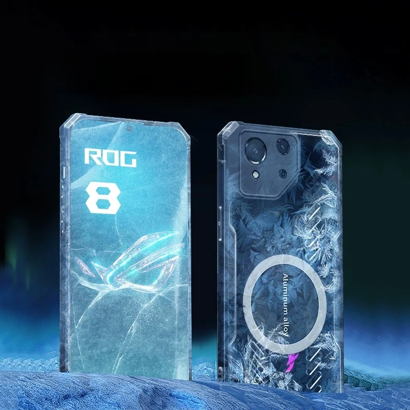 Enhanced Graphene Heat Dissipation Shockproof Phone Case with Magnet Holder & Air-bag Design