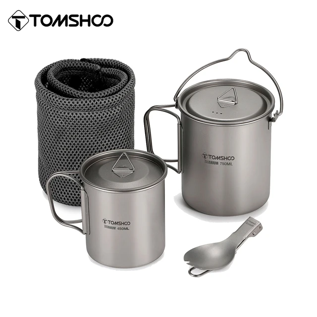 Ultralight Titanium Cookware Set 1