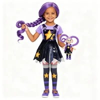 Nouvelle tenue d'aventure d'horreur Poppy Girls pour Halloween, déguisement de Lily pour jeu de rôle, costume de carnaval pour enfants, vêtements pour enfants 6