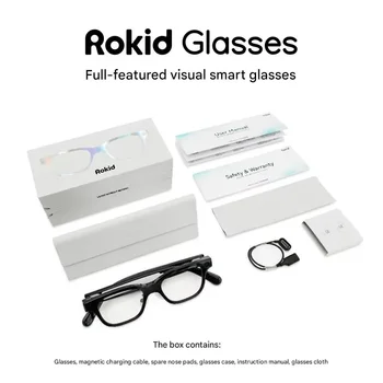 Occhiali Rokid: Smart Glasses AR Leggeri per Scattare Foto, Navigare in Tempo Reale, Tradurre e Utilizzare Teleprompter - Occhiali AI