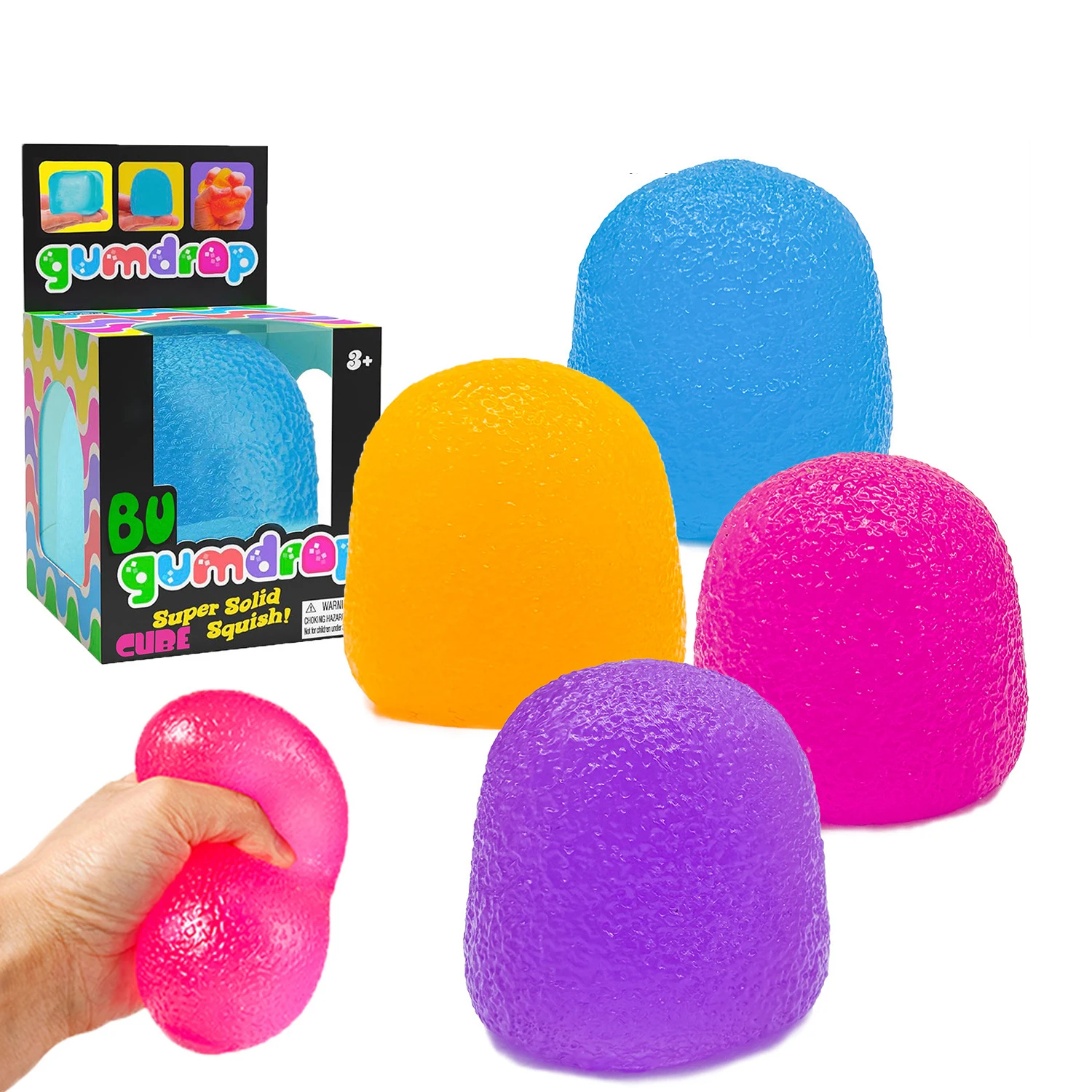 Stress Relief Toys Fidget Toys Mochi Squishy Toy Educational Toy Surprise Capsule Egg Toy Candy Plastic Pinching Stress Relief Tool Maltose Pinching Toy Soft Transparent Silicone Squeeze Toy Ball