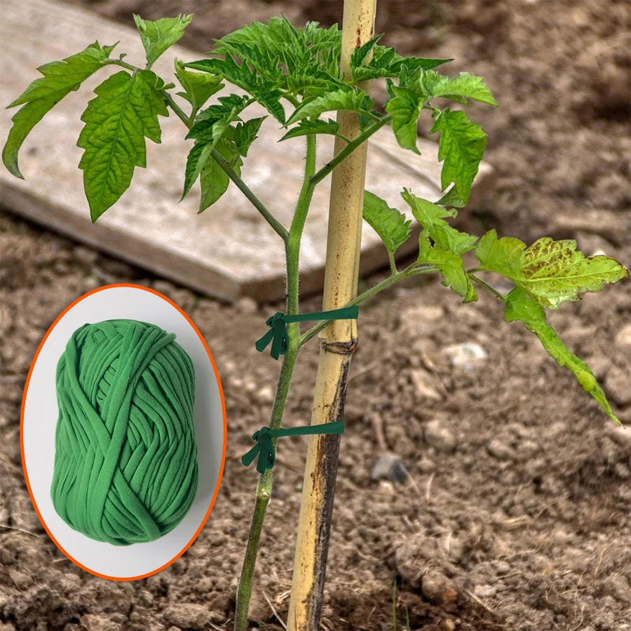 Plant support rope, green garden winding rope, DIY plant tie, support ...