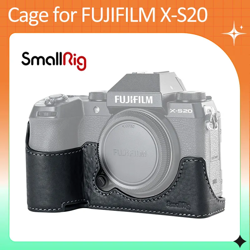 

Клетка SmallRig для FUJIFILM X-S20 4230 SmallRig, кожаная фотография для FUJIFILM чехол 4232