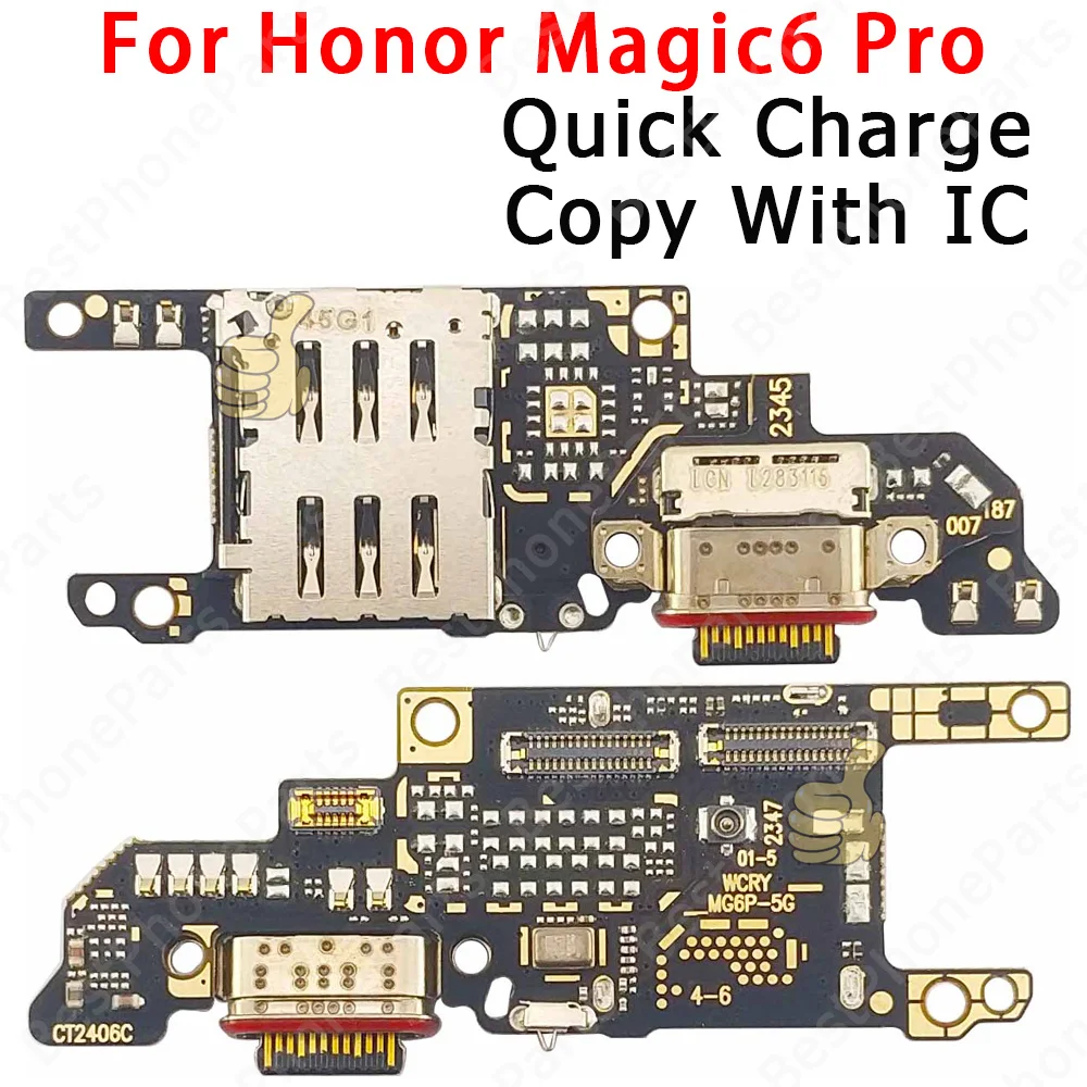 Premium USB Charging Port Dock Connector Flex Cable with Microphone