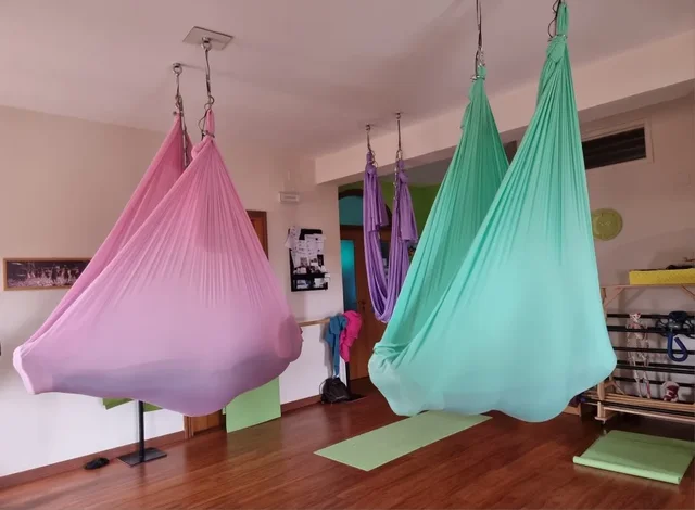 Aerial Yoga Hammock Fabric Flying Swing Trapeze Silk Anti-Gravity Inversion Air Traction Touch Device Meditation Mat 1-9m choice 6