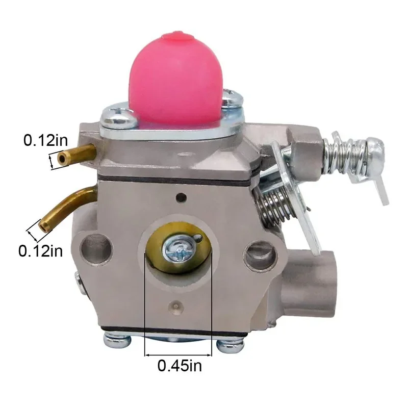 Weed Eater PE550Carburetor for Poulan  GE21 PP135 Gas Edger Trimmer Carburetor for Walbro WT-630  WT-308 530071634 530069654