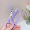 Set Eyebrow Trimming Knife Eyebrow Face Razor For Women Professional Eyebrow Scissors With Comb Brow Trimmer Scraper Accessories 1