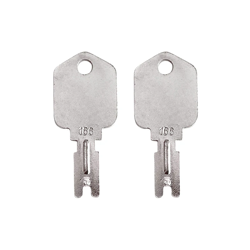 2Pcs Ignition Keys KM31166P ELI80-0090 Compatible with Daewoo Skid Steers 430 440 450 Compatible with Gehl Skid Steers 1648