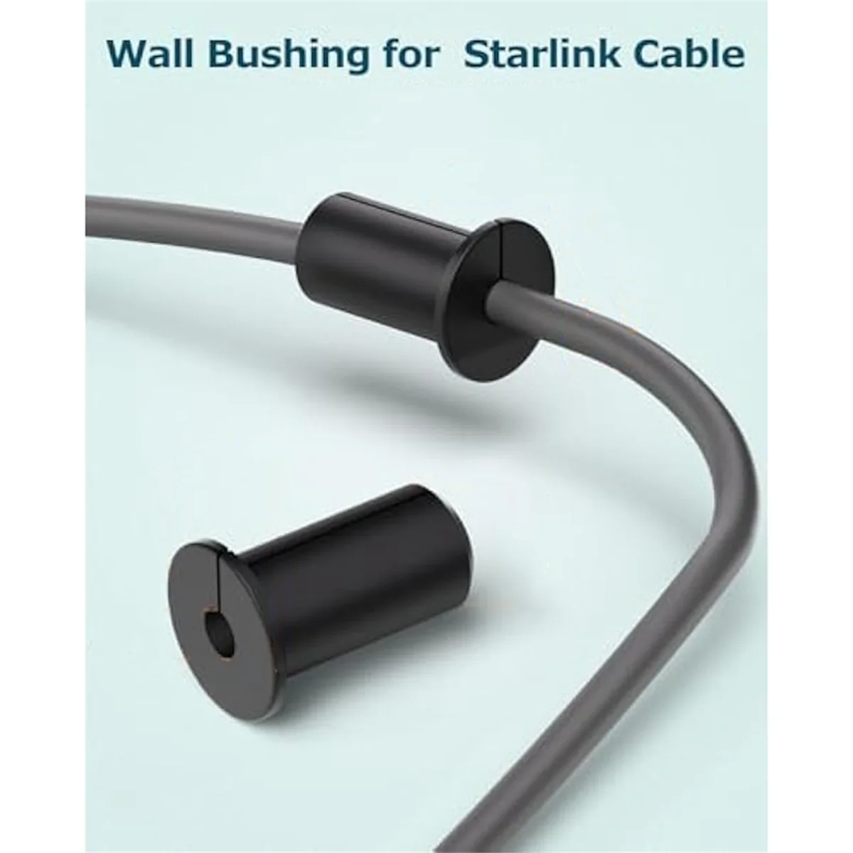 새로운 6PCS 벽 그로밋 이더넷 케이블 용 3/4 인치 벽 부싱 그로밋 19mm 직경 구멍 케이블 라우팅 키트