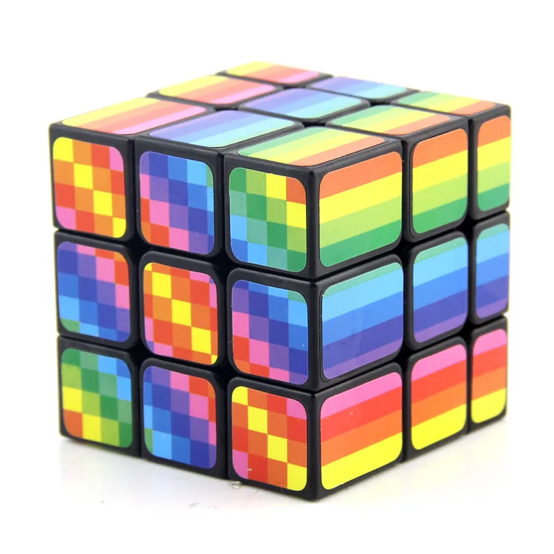 Children Early Learning 3 to 3 for 3 Mirror Hungrian Cube Hungarian Three on Three Cubu Magico Toy Children from 7 8 to 10 Years magic mirror polished cube 3x3 gold silver 333 speed hungarian 3 d three per three golden 8 yr to 10 years old boy toy gray tone