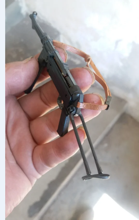 1: 6 US M P40 サブマシンガン。 兵士のモデル。 第二次世界大戦